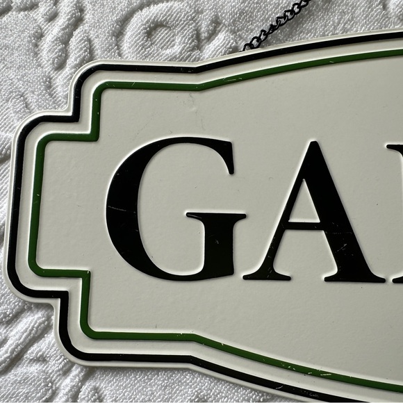 Metal Garden Sign with Black Lettering - Picture 5 of 9